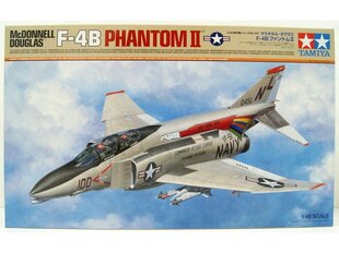 Сборная пластиковая модель Tamiya - McDonnell Douglas F-4B Phantom II, 1/48, 61121 цена и информация | Конструкторы и кубики | kaup24.ee