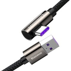 Кабель USB - USB-C Baseus Legend Series, 66 Вт, 1 м (черный) цена и информация | Кабели для телефонов | kaup24.ee
