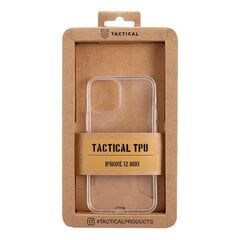 Tactical TPU Cover for Apple iPhone 12 mini Transparent цена и информация | Чехлы для телефонов | kaup24.ee