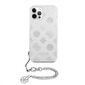 GUHCP12LKSPESI Guess PC Chain Peony Case for iPhone 12 Pro Max Silver цена и информация | Telefoni kaaned, ümbrised | kaup24.ee