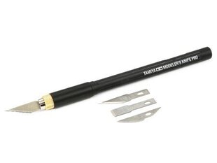 Tamiya - Modeler's Knife PRO (Professionaalne skalpell), 74098 hind ja info | Kunstitarbed, voolimise tarvikud | kaup24.ee