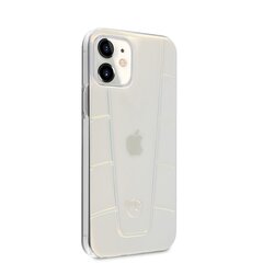 MEHCP12SCLIR Mercedes Transparent Line Cover for iPhone 12 mini 5.4 Iridescent цена и информация | Чехлы для телефонов | kaup24.ee