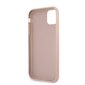 GUHCN614GMGPI Guess PU 4G Metal Logo Case for iPhone 11 Pink hind ja info | Telefoni kaaned, ümbrised | kaup24.ee