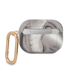 GUAPUNMK Guess TPU Shiny Marble Case for Airpods Pro Black hind ja info | Kõrvaklappide tarvikud | kaup24.ee