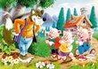 Puzzle 60 THREE LITTLE PIGS 06519 цена и информация | Pusled | kaup24.ee