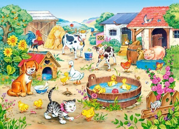 Puzzle 60 Farm 06663 hind ja info | Pusled | kaup24.ee