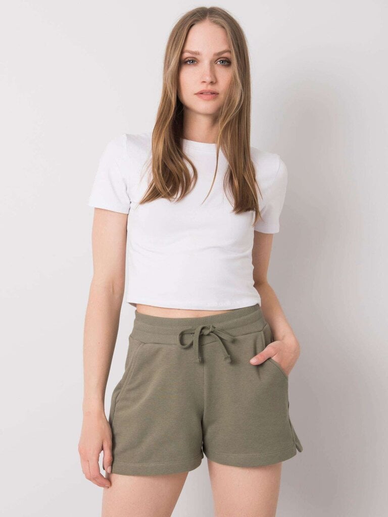 FITNESS jaoks Khaki naiste lühikesed püksid hind ja info | Naiste lühikesed püksid | kaup24.ee
