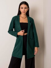 Темно-зеленое женское пальто SUBLEVEL  цена и информация | Женские пальто | kaup24.ee