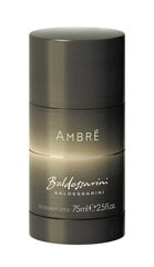 Baldessarini Ambré pulkdeodorant meestele 75 ml hind ja info | Lõhnastatud kosmeetika meestele | kaup24.ee