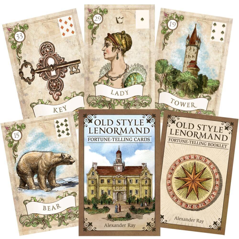 Taro kaardid Old Style Lenormand hind ja info | Esoteerika | kaup24.ee