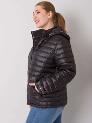 Черный двусторонний жакет большого размера цена и информация | Женские куртки | kaup24.ee