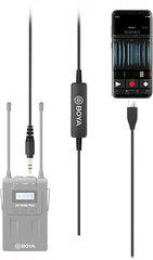 Boya cable 3,5mm - USB-C 35C-USB-C цена и информация | Borofone 43757-uniw | kaup24.ee