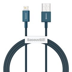 Kaabel Baseus Superior Cable USB - Lightning 2,4A ,1 m (CALYS-A03) цена и информация | Кабели для телефонов | kaup24.ee