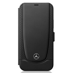 Mercedes MEFLBKP12SARMBK, telefonile iPhone 12 mini 5,4, must hind ja info | Telefoni kaaned, ümbrised | kaup24.ee