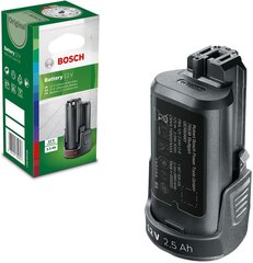 Aku Bosch PBA 12 / 10,8 V / 12 V / 2,5 Ah hind ja info | Aiatööriistade lisatarvikud | kaup24.ee