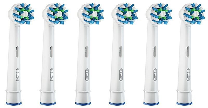 Braun Oral-B Cross Action hind ja info | Elektriliste hambaharjade otsikud | kaup24.ee