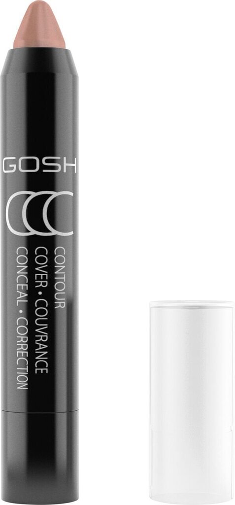 GOSH CCC Stick highlighter 3.3 g, Golden цена и информация | Jumestuskreemid, puudrid | kaup24.ee