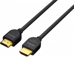 HDMI 1.4 kaabel, Sony / 1 m, DLCHE10BSK.CAE hind ja info | Kaablid ja juhtmed | kaup24.ee