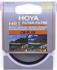 Циркулярный поляризационный фильтр Hoya HRT 58мм цена и информация | Фильтр | kaup24.ee