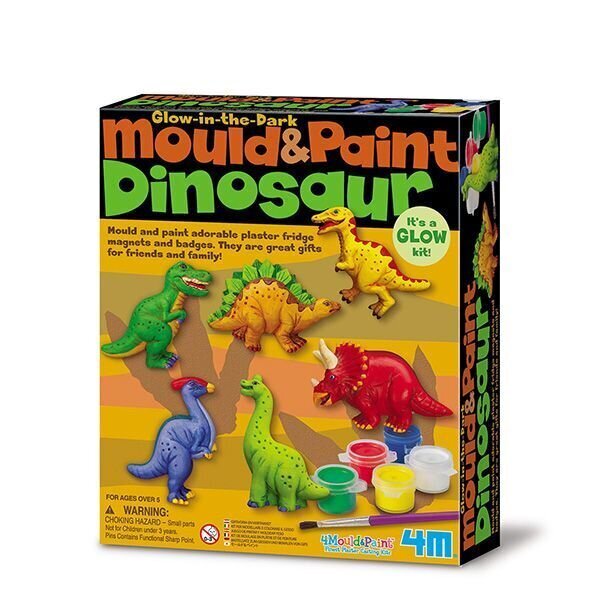 Tee ise magnetid - Dinosaurused / 4M hind ja info | Arendavad mänguasjad | kaup24.ee