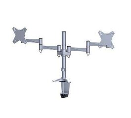 NEWSTAR FLAT SCREEN DESK MOUNT (CLAMP/GROMMET) 10-27 SILVER hind ja info | Teleri seinakinnitused ja hoidjad | kaup24.ee