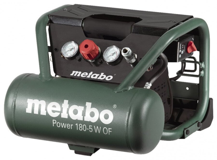 Õlivaba kompressor Metabo Power 180-5 W OF цена и информация | Kompressorid | kaup24.ee