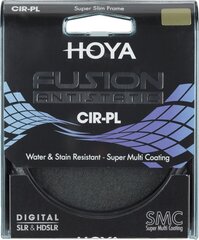Hoya filter ringpolarisatsioon Fusion Antistatic 52mm hind ja info | Filtrid fotoaparaatidele | kaup24.ee