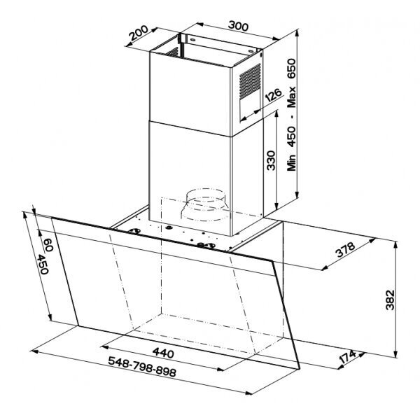 Faber DAISY EG6 WH 80 F-110.0371.517 цена и информация | Õhupuhastid | kaup24.ee