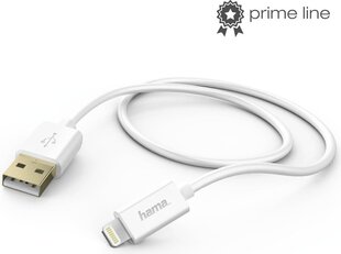 Kaabel USB-A - Lightning Hama (1,5 m) цена и информация | Кабели для телефонов | kaup24.ee