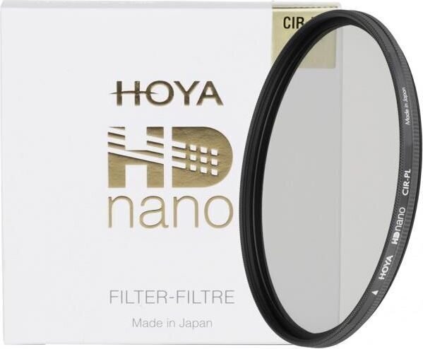 Hoya filter ringpolarisatsioon HD Nano 77mm цена и информация | Filtrid fotoaparaatidele | kaup24.ee