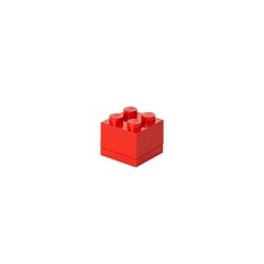 LEGO Hoiuklots MINI 4 punane цена и информация | Ящики для вещей | kaup24.ee