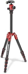 Manfrotto штатив Element Traveller Small MKELES5RD-BH, красный цена и информация | Штативы для фотоаппаратов | kaup24.ee