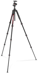 Manfrotto штатив Befree Advanced MKBFRTA4RD-BH, красный цена и информация | Штативы для фотоаппаратов | kaup24.ee