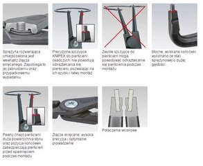 stoppertangid A1 10-25mm, Knipex hind ja info | Käsitööriistad | kaup24.ee