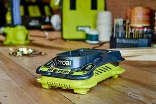 Kiirlaadija Ryobi ONE+ akudele цена и информация | Аккумуляторы, батарейки | kaup24.ee