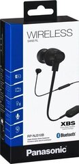 Panasonic RP-NJ310BE-K Bluetooth Earphon цена и информация | Наушники | kaup24.ee