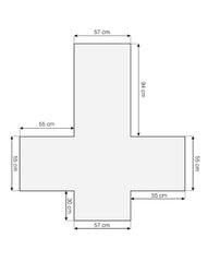 Tugitooli kate 165 x 179 cm, pruun hind ja info | Mööblikatted | kaup24.ee