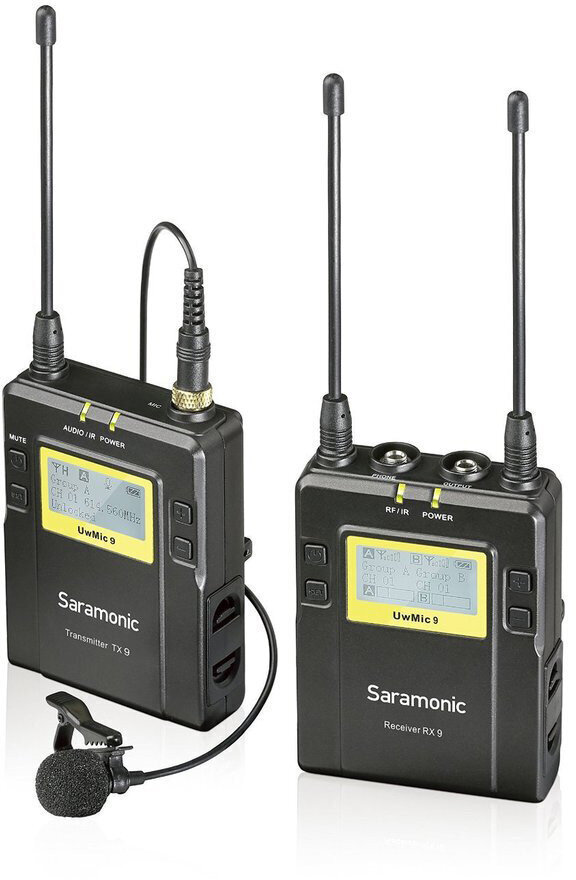 Saramonic UwMic9 TX9+RX9k hind ja info | Lisatarvikud fotoaparaatidele | kaup24.ee