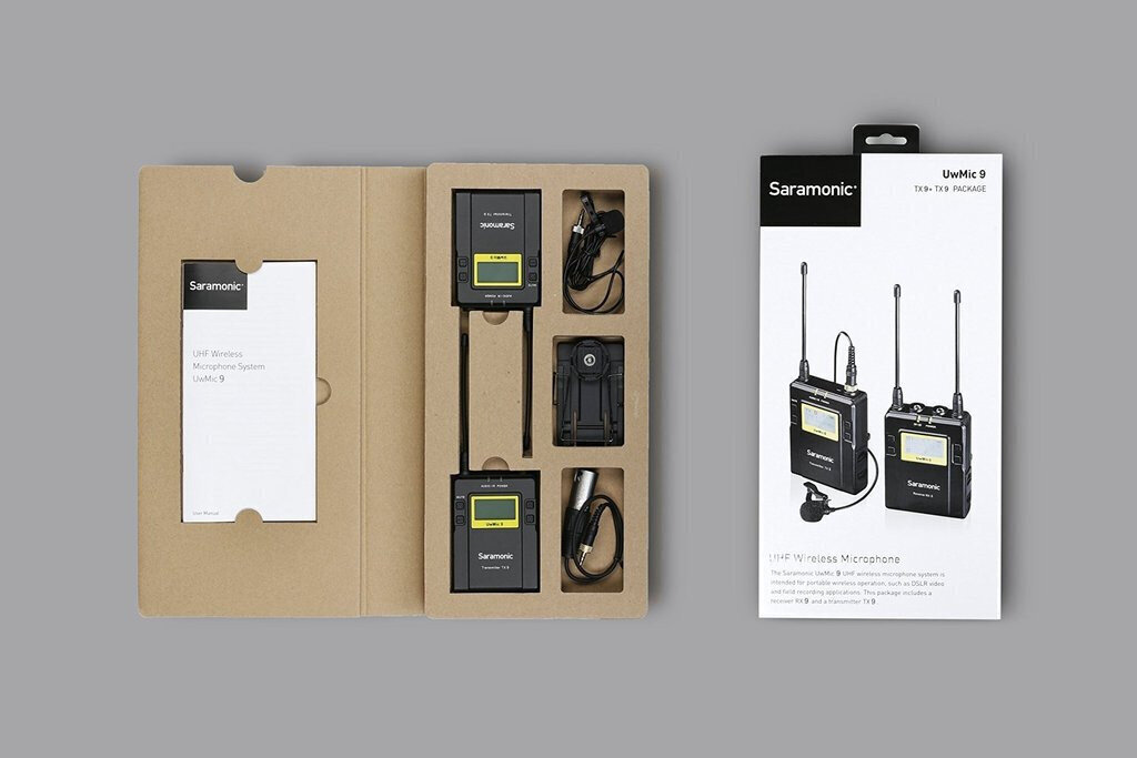 Saramonic UwMic9 TX9+RX9k hind ja info | Lisatarvikud fotoaparaatidele | kaup24.ee
