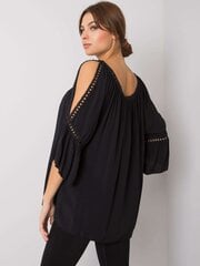 черная блуза из вискозы kearney och bella цена и информация | Женские блузки, рубашки | kaup24.ee