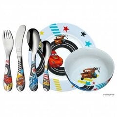 Детский набор посуды и приборов WMF Disney Cars, 6 частей цена и информация | Тарелка, 27,3 см | kaup24.ee