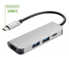 CELLY HUB TYPEC TO USB USBC HDMI hind ja info | USB jagajad, adapterid | kaup24.ee