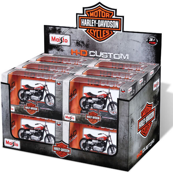 MAISTO DIE CAST mootorratas 1:18 Harley Davidson, 34360 hind ja info | Poiste mänguasjad | kaup24.ee