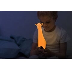 Zazu Gina Smart Giraffe - Night Lamp and Lantern with auto OFF function (after 10-30 min) for kids 3+ Grey цена и информация | Детские светильники | kaup24.ee