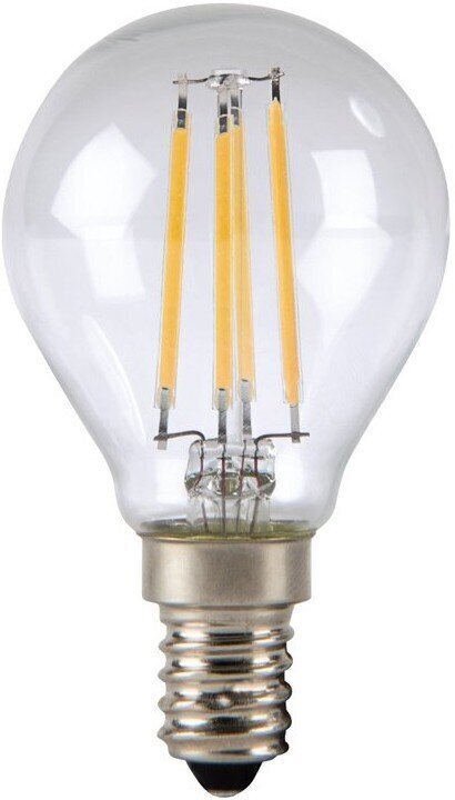 Omega LED lamp E14 4W 2800K Filament (43553) hind ja info | Lambipirnid, lambid | kaup24.ee