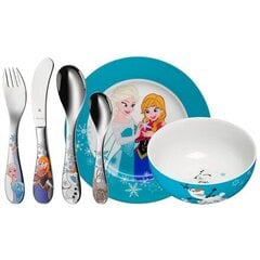 WMF Laste söögiriistade- ja nõude komplekt Disney Frozen 6-osaline цена и информация | Посуда, тарелки, обеденные сервизы | kaup24.ee