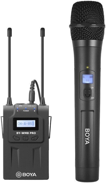 Boya mikrofon BY-WM8 Pro-K3 Kit UHF Wireless цена и информация | Mikrofonid | kaup24.ee