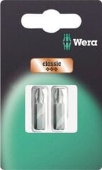 Стандартные биты Wera 851/1 PH 3 x 25 мм, 2 шт. цена и информация | Механические инструменты | kaup24.ee