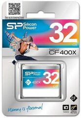 Silicon Power mälukaart CF 32GB 400x hind ja info | Fotoaparaatide mälukaardid | kaup24.ee
