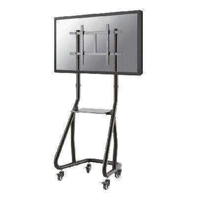 NEWSTAR MOBILE FLAT SCREEN FLOOR STAND (STAND+TROLLEY) (HEIGHT: 152-169 CM) 60-105 BLACK hind ja info | Teleri seinakinnitused ja hoidjad | kaup24.ee